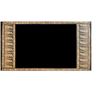 Paris Shawl With Cashmere Decours - Circa 1920 - Size: 2.75x1.40 - N° 1155