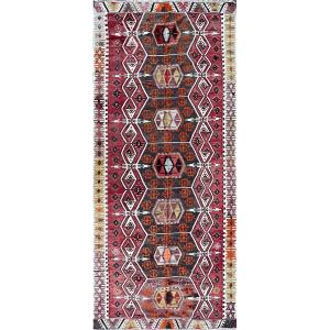 Kars Kilim Rug - Circa 1930 - Turkey - 4m00x1m70 - N° 856