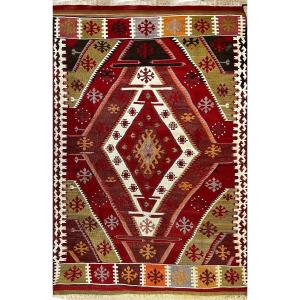 Antique Kilim Rug From Anatolia Circa 1960 - 170x108 - N° 1121
