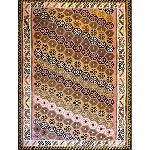 Large And Rare Kilim Azerbaijan Around 1950 - 200x300 - N° 1228