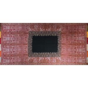 Chale Francais - Chale Lyonnais 19th Century - 3m54x1m66 - No. 1091