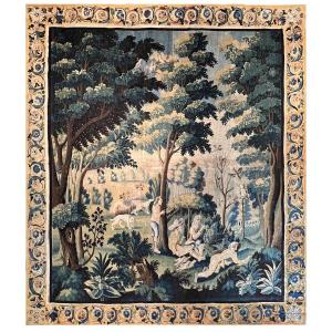 Bird Catching | Tapestry Manufacture d'Aubusson 18th Century N°1077