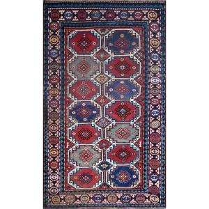 19th Century Kazak Carpet From The Caucasus, Circa 1880 - 210x145cm - No. 1504