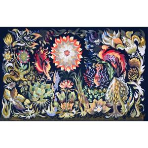 Spring Levee, Jean-michel Lartigaud - Aubusson Tapestry - 246lx146h - No. 1513 