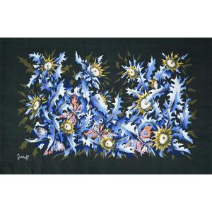Holly, Elie Grekoff - Aubusson Tapestry, Edition E/a - 183lx115h - No. 1511