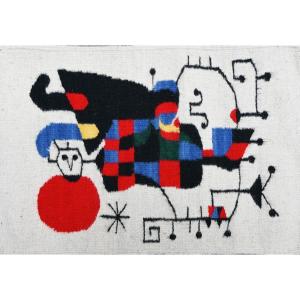 Modern Tapestry From The 20th Century, After Joan Miró - No. 1560