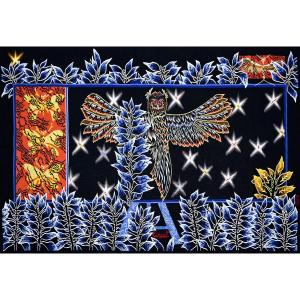 The Owl In The Cupboard, Jean Lurçat - Tapestry Workshop Tabard Aubusson - No. 1553