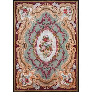 Aubusson Carpet, Mid-19th Century - 3m35x2m55 - No. 1532