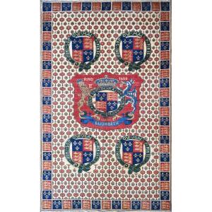 Exceptional Palace Carpet, British Royal Order - 255x142cm - No. 1571