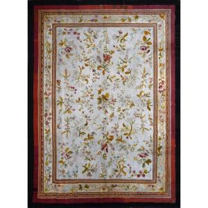 19th Century Petit Point Rug - 287x150cm - No. 1551