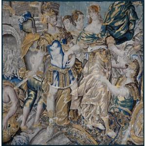 17th Century Flanders Tapestry - The Rape Of The Sabine Women - 200lx185h - No. 1580