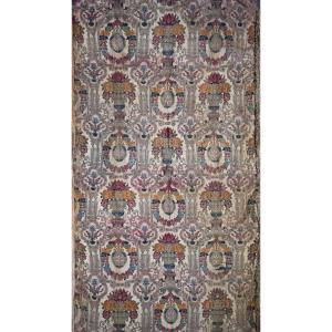 Lot Of Two Revisited Louis XVI Ceremonial Embroidered Fabrics, Circa 1920 - 78x110 - No. 1586 - 1583