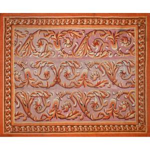 Carpet From The Aubusson Factory, 19th Century, Napoleon III Period - 138x182 - No. 1584