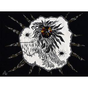 Jean Lurçat, Aubusson Tapestry, Tabard Workshop - Zodiac Usa - No. 1595