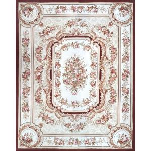 19th Century Rug - Napoleon III Style, Aubusson Manufactory - 3.90m X 2.75m - No. 1603