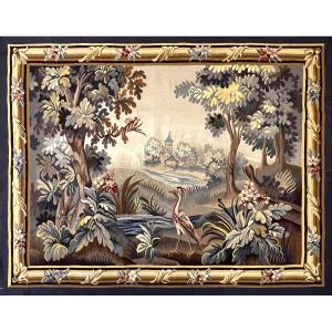 Verdure - Tapestry From The Aubusson Manufactory, 19th Century - No. 1025