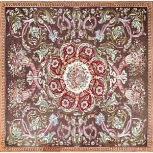 Napoleon III Period Rug - Manufacture d'Aubusson - Circa 1860 - N° 1429