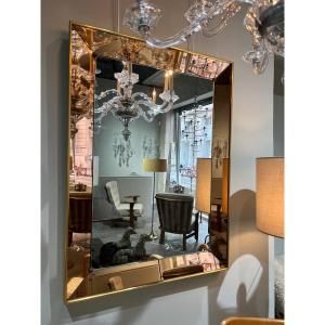 Mirror Crystal Art Italy 1960