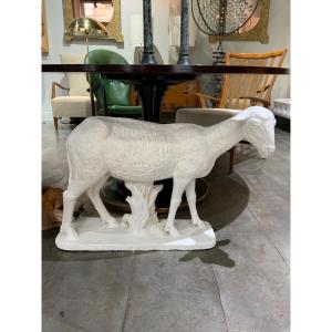 Lamb In Plaster Circa 1940