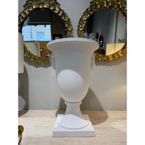 Large Plaster Vase Circa 1930