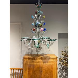 Large 19th Century Venice Chandelier 
