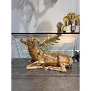 “deer” Coffee Table Circa 1970