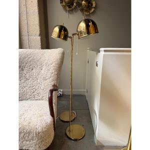 Pair Of Floor Lamps By Bergboms Sweden 1970