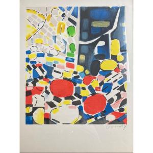 Jacques Lagrange, Composition, 1957