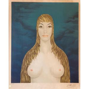 Félix Labisse, Chrysorapis, Lithograph