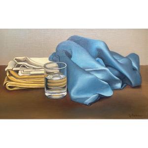 Rohner, Glass And Drapery, Circa 1970