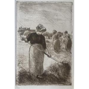 Camille Pissarro, The Haymakers, 1890