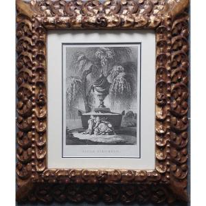 Seditious Engraving With Hidden Profiles Of The Royal Family