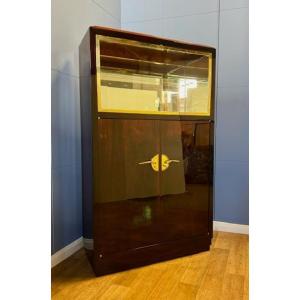 Original Art Deco Display Cabinet Or Bar - France - Circa 1930 - Restored