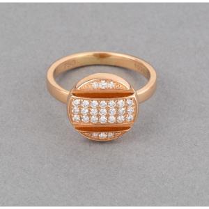 Chaumet Vintage Ring In Gold And Diamonds