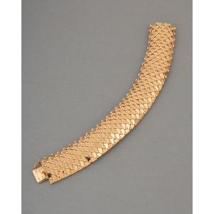 French 40's Gold Bracelet