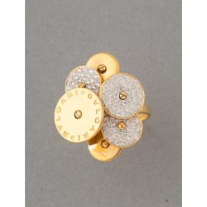 Bulgari Vintage Gold And Diamond Ring