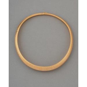 Vintage French Tubogaz Gold Necklace