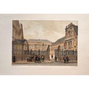Benoist Lithograph: Palace Of Fine Arts