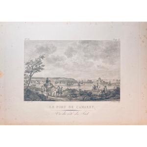 Engraving Of Le Gouaz After Ozanne: The Port Of Camaret, Seen From The South Coast