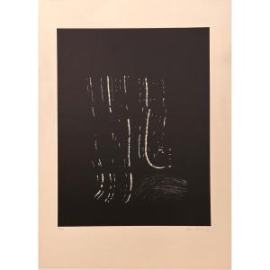 Signed Print By Hartung: L 1977-2 