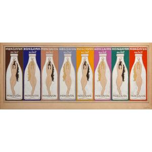 Gouache By  Lepape For: Monsavon Au Lait