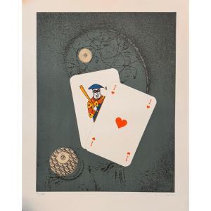 Signed And Numbered Lithograph By Max Ernst: Surrealism