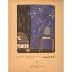 Art Deco Stencil By Dufet: At Fernande Cabanel's