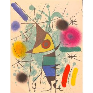 Original Lithograph By Joan Miro