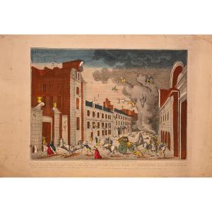 Etching In Color: Explosion Of An Infernal Machine