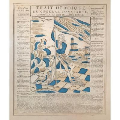 Napoleon Popular Imagery : Bonaparte And The Arcole Bridge