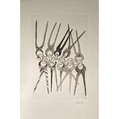 Arman Print: The Tenailles