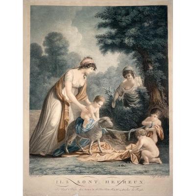 Etching Printed Colors Early Nineteenth By Legrand