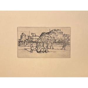 Brangwyn Etching