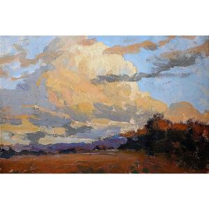 Albert Matignon - The Wonderful Clouds - Landscape Study